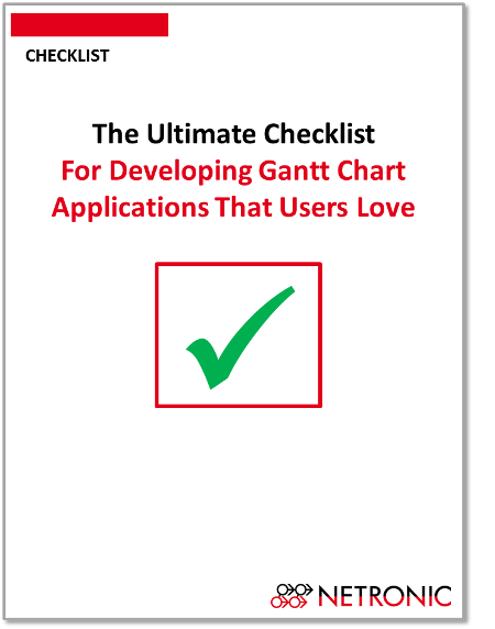 Gantt Chart Application Development Checklist